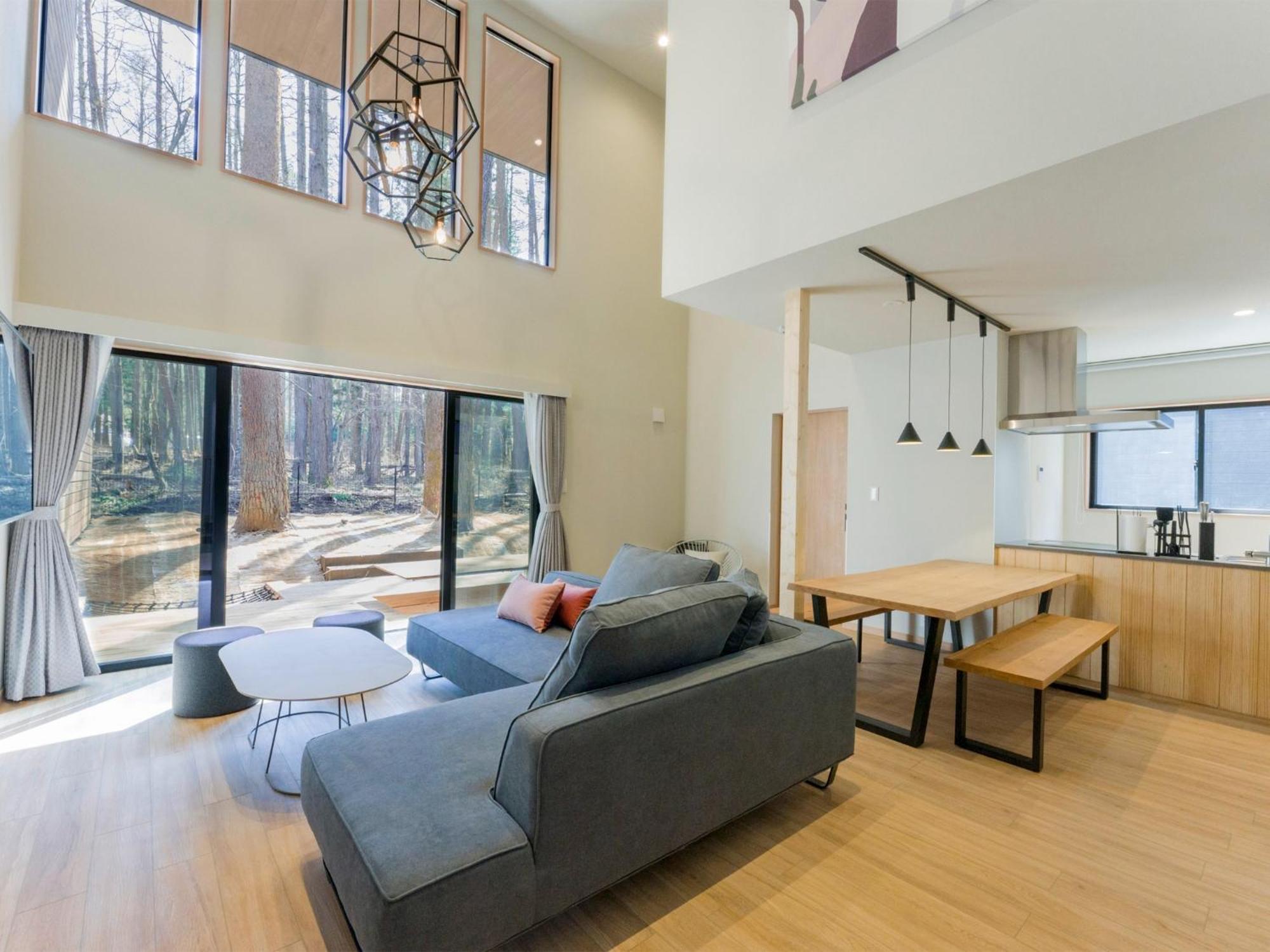 Rakuten Stay Villa Fuji Kawaguchiko Forest 2Ldk With Sauna And Terrace Fujikawaguchiko Extérieur photo